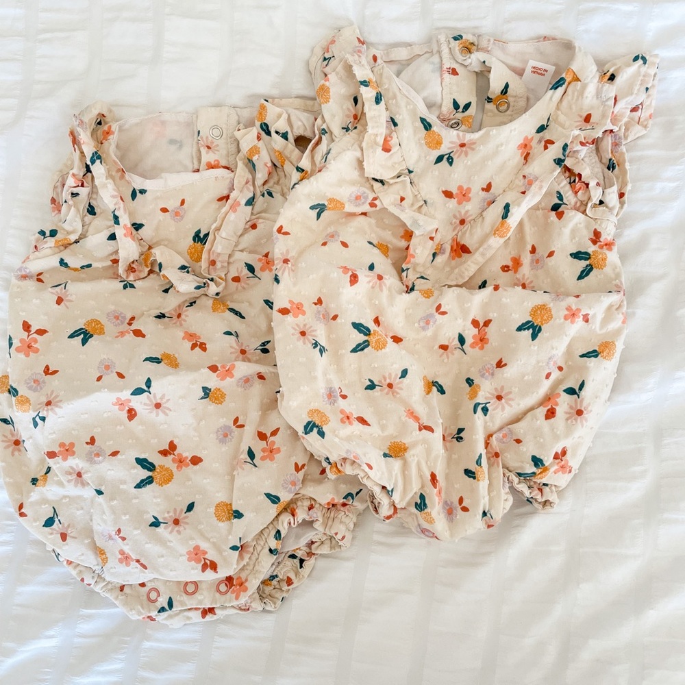 Twin girl outfits